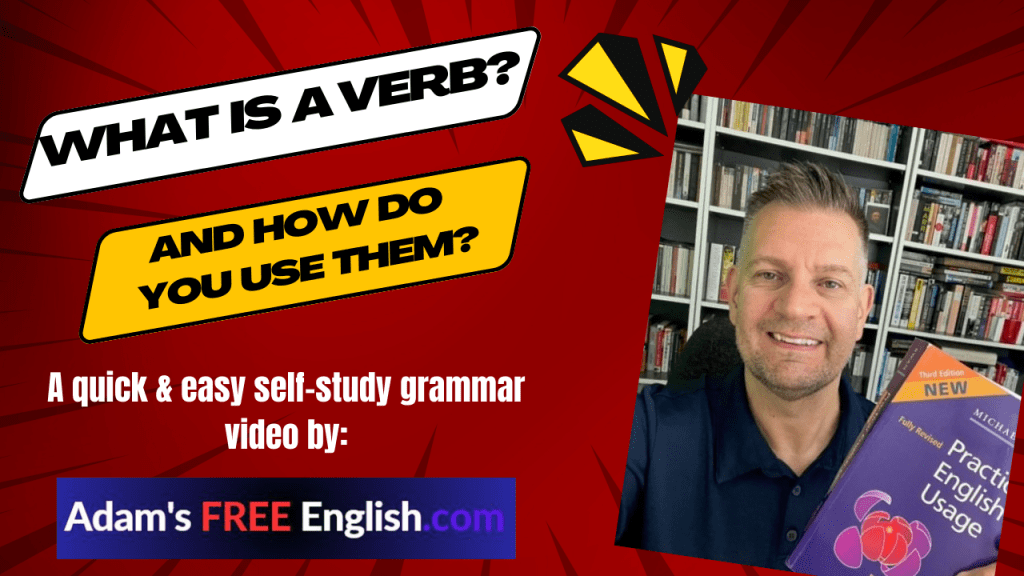 What is a&nbsp;Verb?